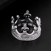 GL Fashion Iced out Imperial Crown VVS Moissnaite Diamond Hip Hop Ring